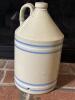 Stoneware Jug with Blue Bands 1 of 2 - 8