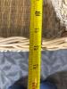 Woven Basket with Wooden Handles - 5