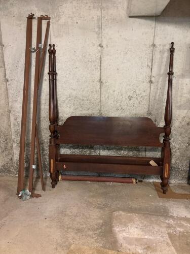 Taylor Jamestown Four Poster Cherry Bed Frame