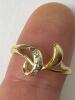 14K Yellow Gold Ribbon-Style Ring - 3