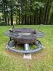 Outdoor Metal Fire Pit with Grate