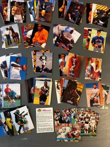 NFL Pro Line and Topps Stadium Club Football Cards