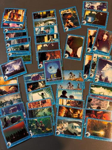 E.T. The Extra-Terrestrial Movie Photo Trading Cards