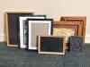 Assorted Picture Frames in Mixed Styles and Finishes
