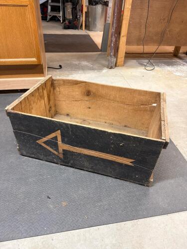 Large Wooden Storage Box