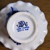 Delfts Blue Hand Painted Miniature Pottery Vases and Bell Set - 4
