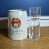 Engelbr&auml;u Heidelberg Beer Stein and Steinbach Hausbrauerei Glass