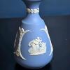 Wedgwood Jasperware Blue Classical-Style Vase - 3