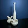 Lenox Ivory Porcelain Vase, Creamer, and Sugar Bowl