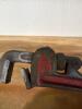 Pipe Wrench with Red Finish - 2