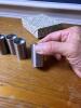 Minatare Glass and Metal Individual Salt Shakers - 8