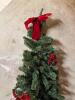 Decorative Artificial Pine Tree with Red Bows - 4