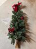 Decorative Artificial Pine Tree with Red Bows - 7