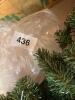 Decorative Artificial Pine Tree with Red Bows - 8