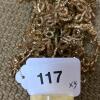 Trio of Gold Pipe Cleaner Tabletop Trees - 5