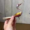 Assorted Bird Ornaments in Folk Art and Metallic Styles - 7
