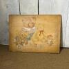 21.5" x 16" Wooden Nursery Teddy Bear Wall Plaque