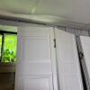 Pair of White Multi-Panel Bi-Fold Closet Doors - 3