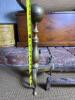 Brass Andirons with Ball Finials in Colonial Revival Style - 2