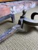 Brass Andirons with Ball Finials in Colonial Revival Style - 4