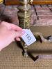 Pair of Brass Andirons in the Neoclassical Style - 5