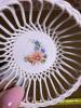 Handmade Porcelain Reticulated Bowls Featuring Floral Designs - 5