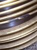 Glass Plates with Ornate Gold Embossed Trim - 6