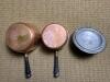 Copper Sauce Pans with Lids - 3