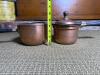 Copper Sauce Pans with Lids - 5