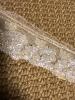 Beaded Lace Trim and Velvet Pear Ornament - 2