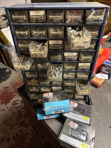Raaco Parts Organizer Filled With Assorted Screws and Fasteners