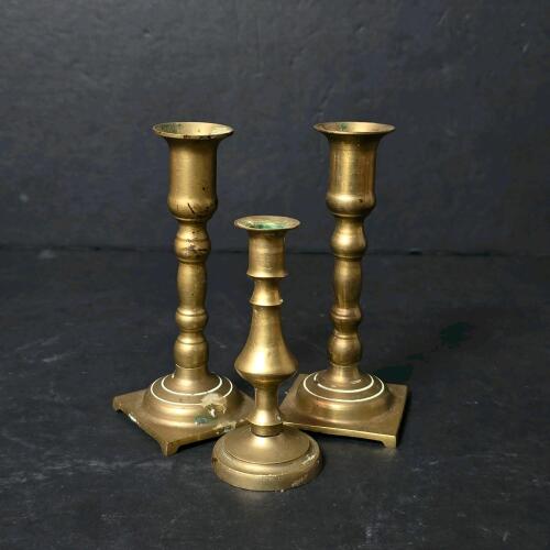 Brass Candlesticks in Traditional Style