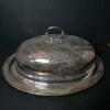 Benedict Sheffield Plate Silver Plated Dome Covered Serving Dish