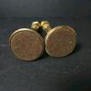Pair of Brass Hexagonal-Base Candlesticks in Traditional Style - 2