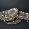 Silver-Plated Serving Dishes in Shell and Scallop Motif