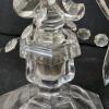 Crystal Three-Arm Candelabrum with Prisms in the Victorian Manner - 3