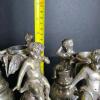 Cherub-Style Metal Figural Candle Holders - 4