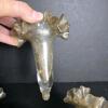 Victorian-Style Glass Epergne Horn Vases - 2
