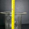 Etched Glass Vase with Grape and Leaf Motif - 3