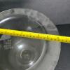 Etched Glass Vase with Grape and Leaf Motif - 4