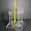 Glass Candlesticks in Mixed Traditional Styles - 2