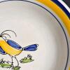 Crate & Barrel Tre Ci and Brusstone Plates and Vase, Italian Hand Painted - 8