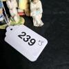 Pair of Arnart Figurines with Boy, Girl, Dog and Oriental Figure - 4