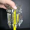 Crystal Lustre Candle Bobeche with Prism Drops - 5
