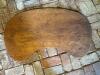 Wooden Kidney-Shaped Tabletop