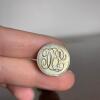 Antique Sterling Wax Seal Stamp - 3
