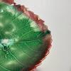 Majolica-Style Leaf and Botanical Motif Plates - 5