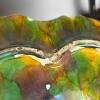 Majolica-Style Leaf and Botanical Motif Plates - 13