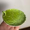 Pair of Royal Bayreuth Bavaria Green Leaf Dishes - 2