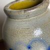 Beaumont Pottery Stoneware Jar with Blue Heart Motif - 2